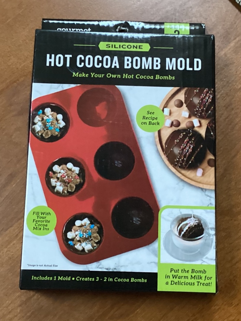 Gourmet Club hot cocoa bomb mold New